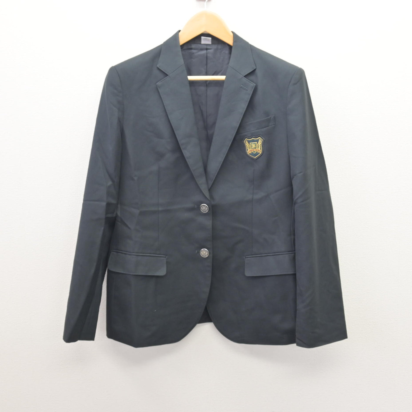 【中古】愛知県 楠中学校 女子制服 3点 (ブレザー・ズボン・スカート) sf121643