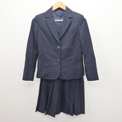 【中古】東京都 三輪田学園中学校/旧制服 女子制服 3点 (ブレザー・ニット・スカート) sf121644