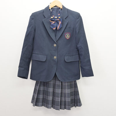 【中古】東京都 桜町高等学校 女子制服 3点 (ブレザー・スカート) sf121652