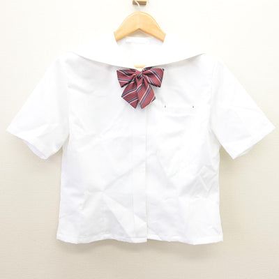 【中古】富山県 大泉中学校 女子制服 3点 (セーラー服・スカート) sf121657