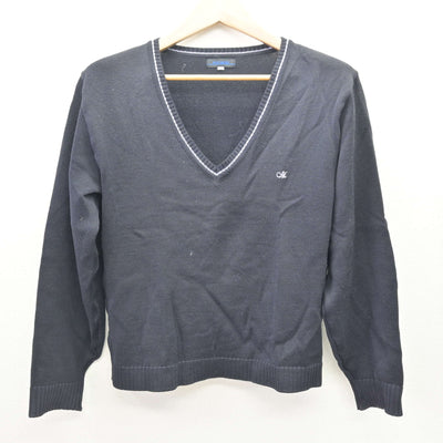 【中古】東京都 三輪田学園高等学校 女子制服 2点 (ニット・ニットベスト) sf121658