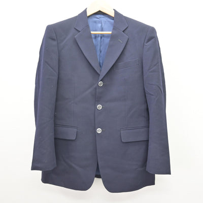 【中古】神奈川県 住吉高等学校 男子制服 4点 (ブレザー・ズボン) sf121661