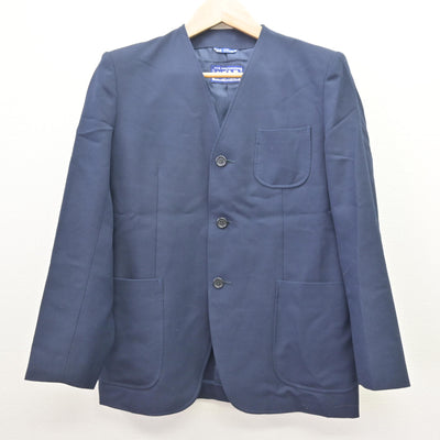 【中古】神奈川県 西高津中学校 男子制服 3点 (ブレザー・ズボン) sf121662