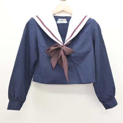 【中古】愛知県 刈谷高等学校 女子制服 3点 (セーラー服・スカート) sf121663