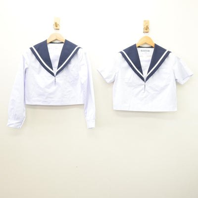 【中古】愛知県 刈谷高等学校 女子制服 2点 (セーラー服・セーラー服) sf121666