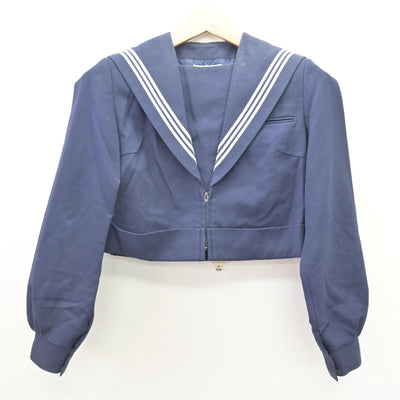【中古】福岡県 遠賀中学校/旧制服 女子制服 1点 (セーラー服) sf121670