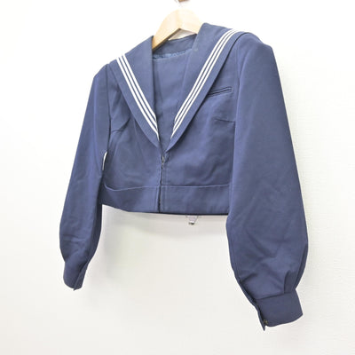 【中古】福岡県 遠賀中学校/旧制服 女子制服 1点 (セーラー服) sf121670