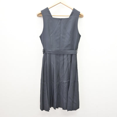 【中古】埼玉県 不動岡高等学校 女子制服 1点 (ジャンパースカート) sf121674