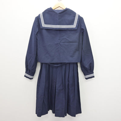 【中古】神奈川県 御幸中学校/旧制服 女子制服 4点 (セーラー服・スカート・ジャンパースカート) sf121682