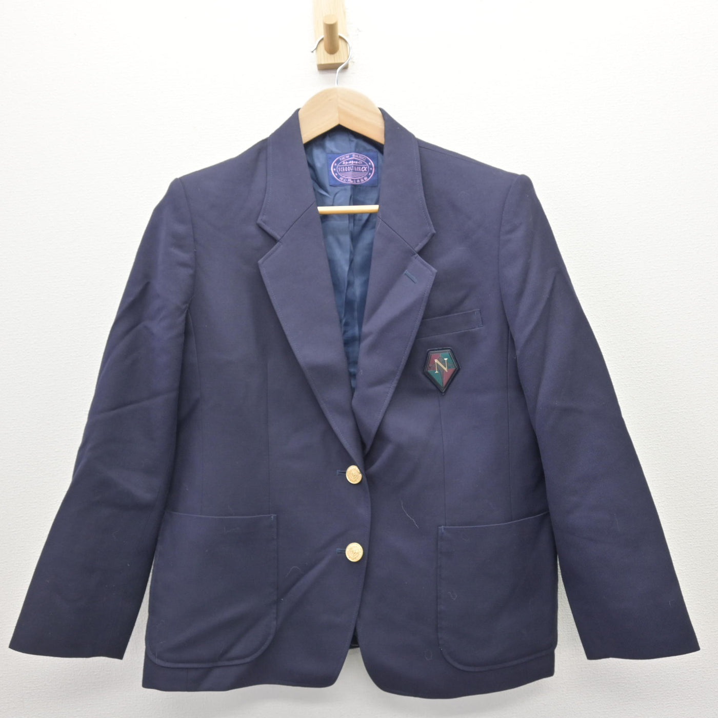 【中古】神奈川県 中和田中学校 女子制服 4点 (ブレザー・スカート) sf121702