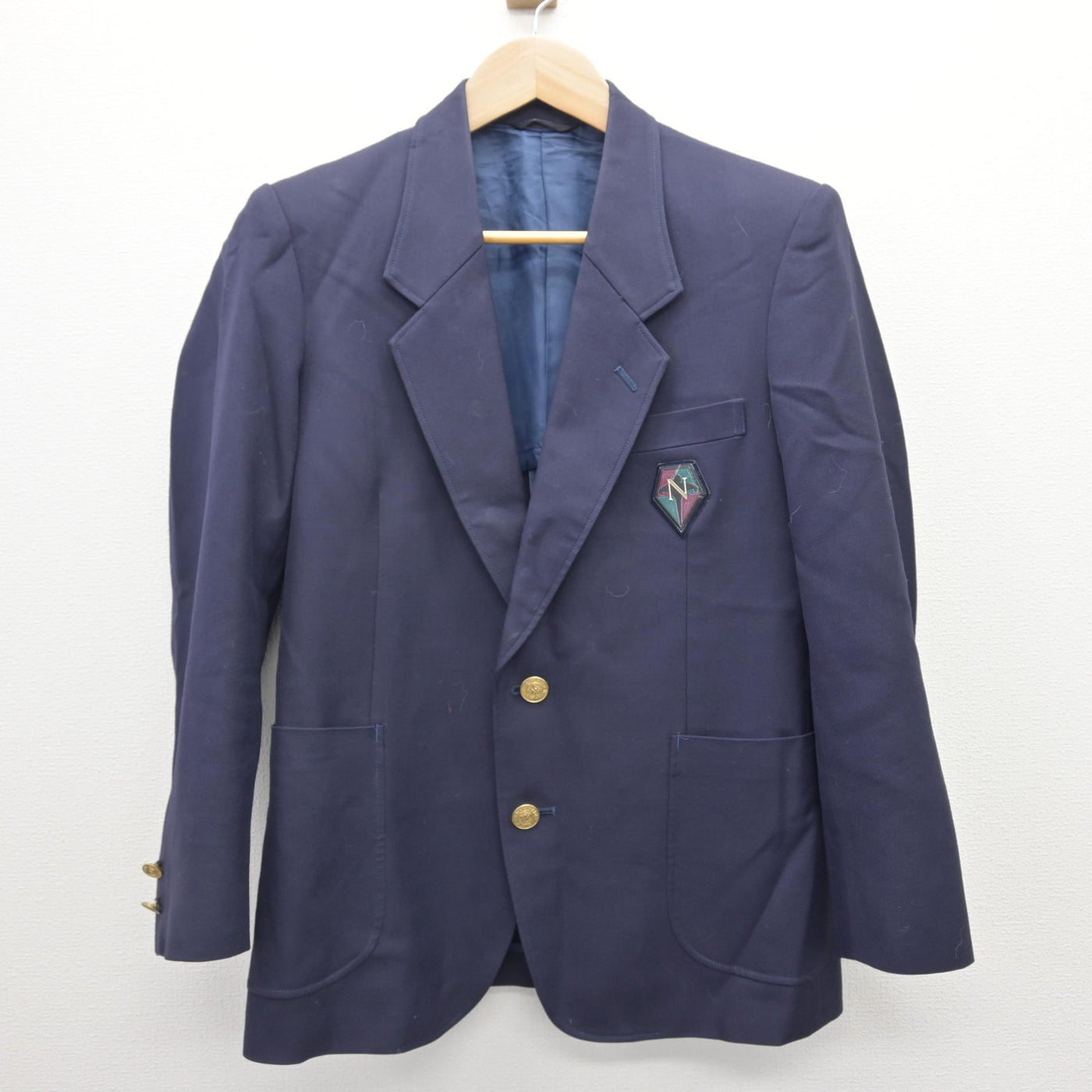 【中古】神奈川県 中和田中学校 男子制服 3点 (ブレザー・ズボン) sf121703