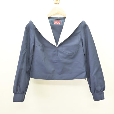 【中古】愛知県 竜北中学校 女子制服 2点 (セーラー服・セーラー服) sf121712
