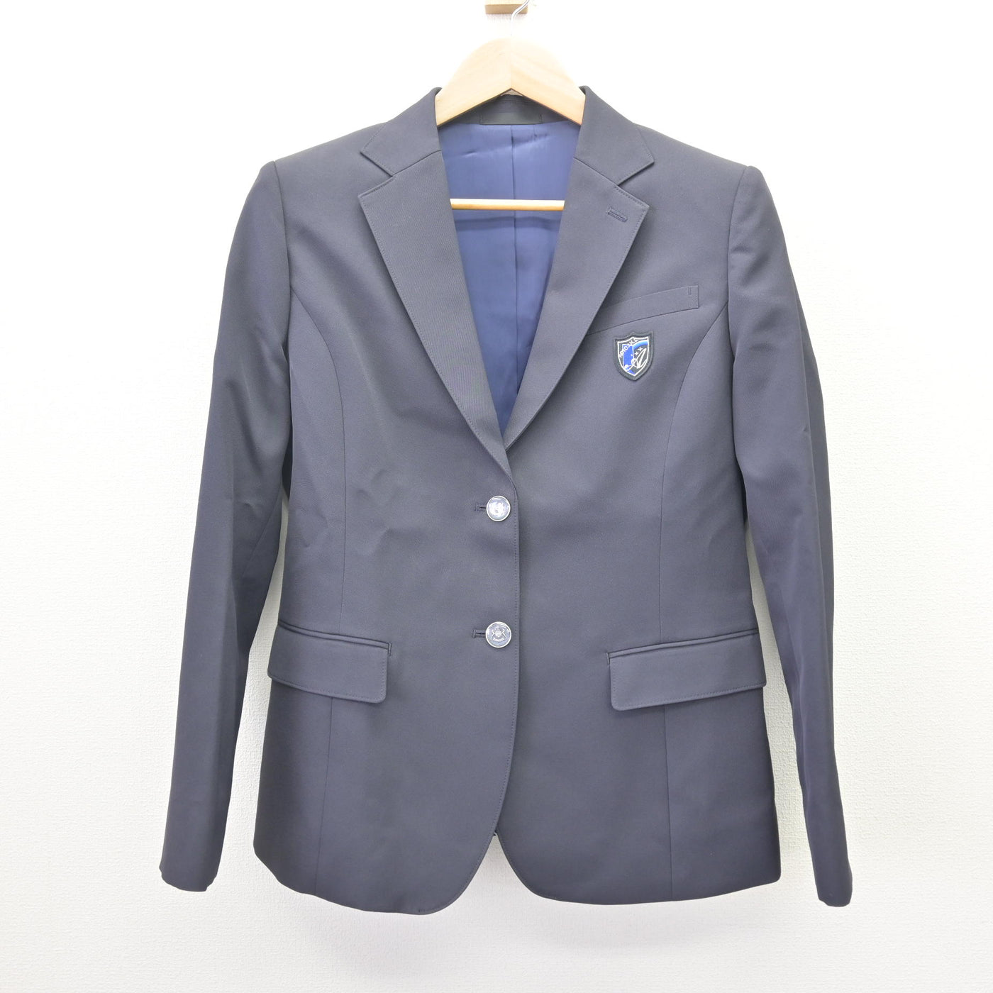 【中古】東京都 青戸中学校 女子制服 3点 (ブレザー・ズボン) sf121716