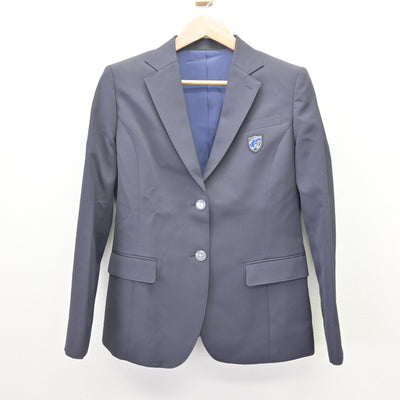 【中古】東京都 青戸中学校 女子制服 3点 (ブレザー・ズボン) sf121716