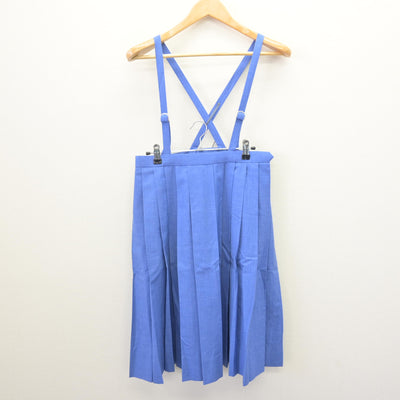 【中古】熊本県 西合志南中学校 女子制服 3点 (セーラー服・スカート) sf121723