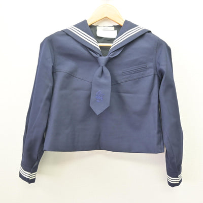 【中古】東京都 大妻多摩中学高等学校 女子制服 3点 (セーラー服・スカート) sf121725