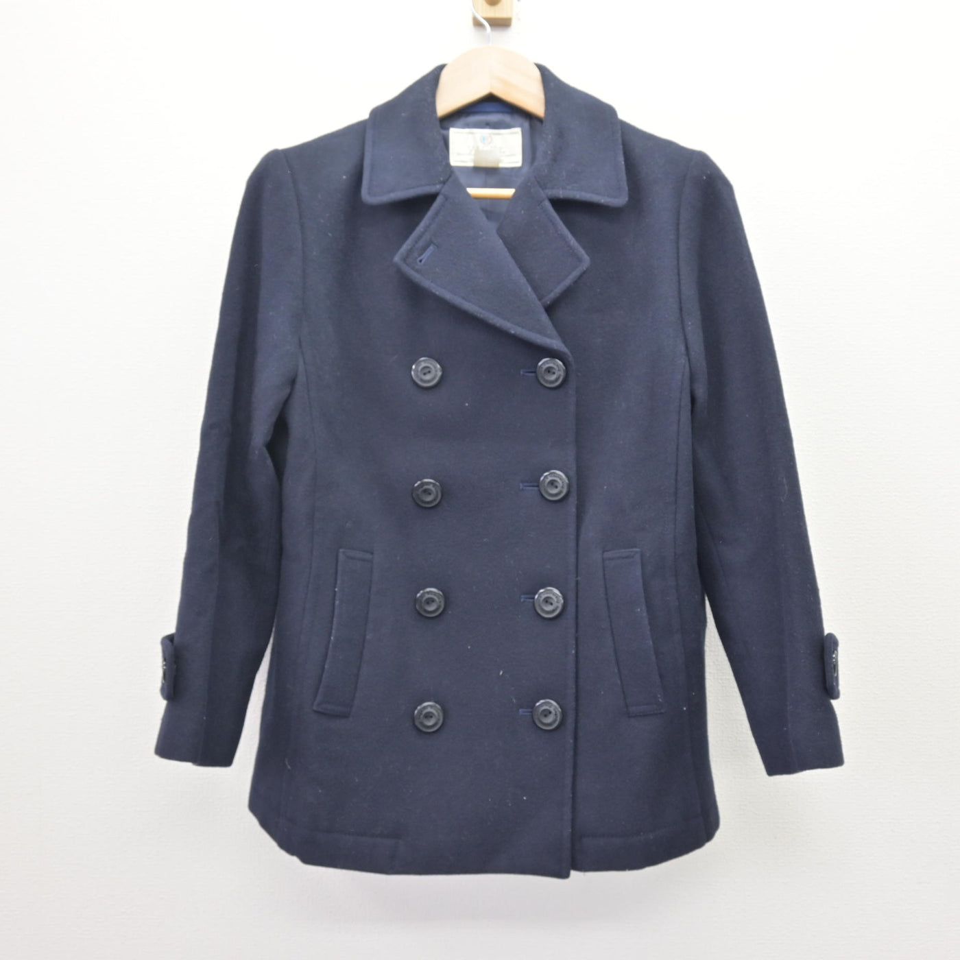 【中古】神奈川県 相模女子大学高等部 女子制服 1点 (コート) sf121741