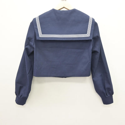 【中古】北海道 深川中学校 女子制服 2点 (セーラー服) sf121746