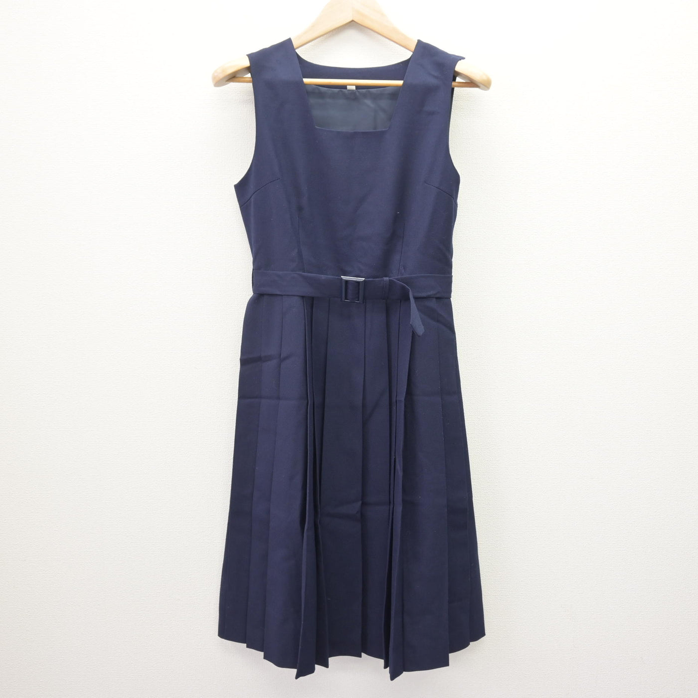 【中古】兵庫県 御影中学校 女子制服 3点 (セーラー服・ジャンパースカート) sf121749