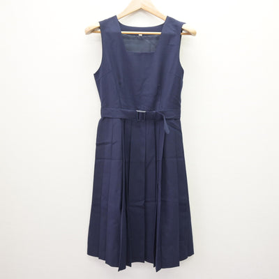 【中古】兵庫県 御影中学校 女子制服 3点 (セーラー服・ジャンパースカート) sf121749