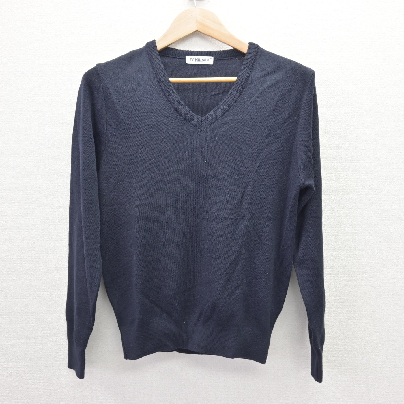 【中古】兵庫県 御影中学校 女子制服 2点 (ニット・スカート) sf121750