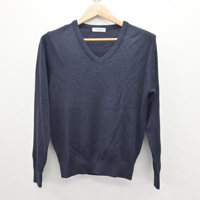 【中古】兵庫県 御影中学校 女子制服 2点 (ニット・スカート) sf121750