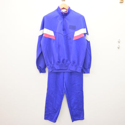 【中古】埼玉県 川里中学校 男子制服 2点 (ジャージ 上・ジャージ 下) sf121757