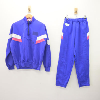 【中古】埼玉県 川里中学校 男子制服 2点 (ジャージ 上・ジャージ 下) sf121757