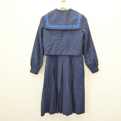 【中古】福岡県 香住丘高等学校 女子制服 3点 (セーラー服・ジャンパースカート) sf121766