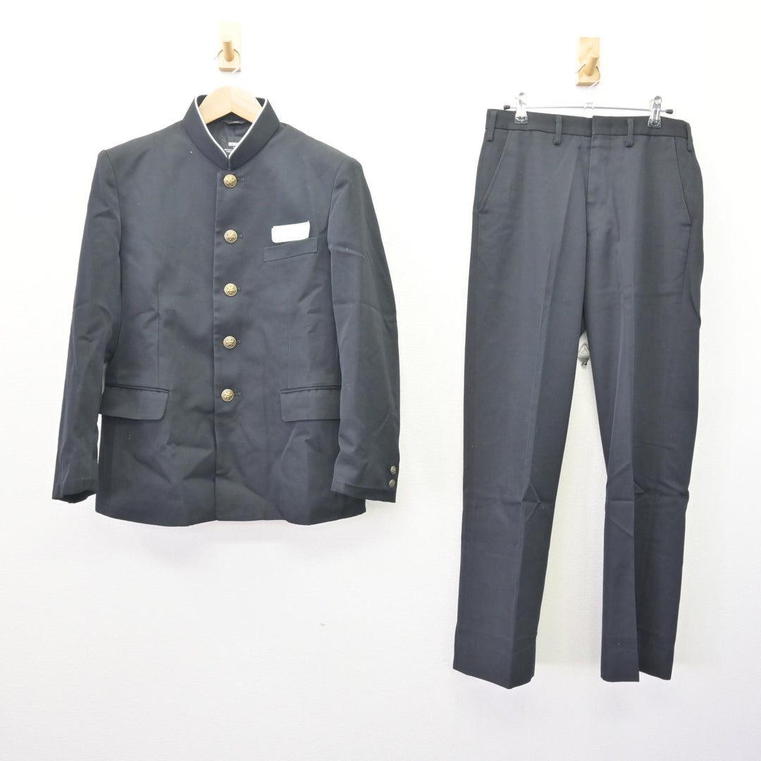 中古】福岡県 粕屋東中学校 男子制服 2点 (学ラン・ズボン) sf121767