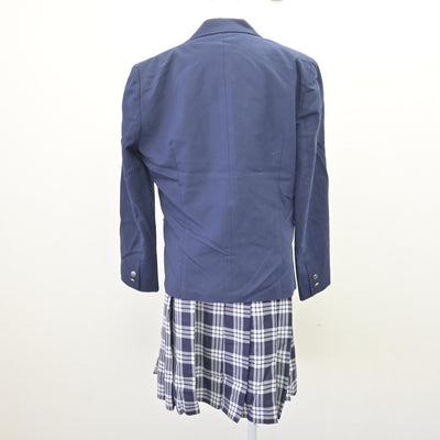 【中古】宮城県 聖和学園高等学校 女子制服 4点 (ブレザー・ベスト・スカート) sf121776