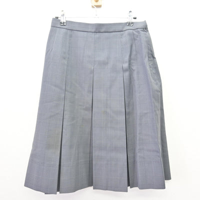 【中古】千葉県 八街学園高等学校 女子制服 3点 (ブレザー・ベスト・スカート) sf121777