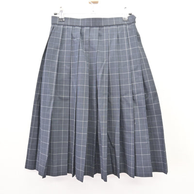 【中古】東京都 緑野中学校 女子制服 4点 (ブレザー・ニット・スカート) sf121778