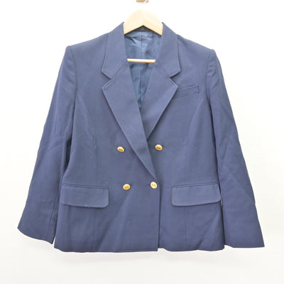 【中古】神奈川県 岡村中学校 女子制服 3点 (ブレザー・スカート・スカート) sf121779