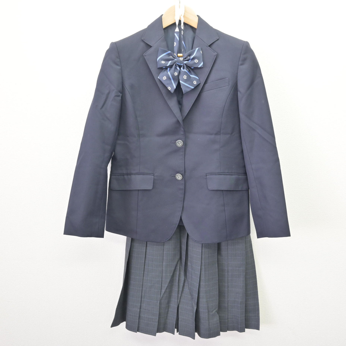 【中古】東京都 福生第一中学校 女子制服 3点 (ブレザー・スカート) sf121780