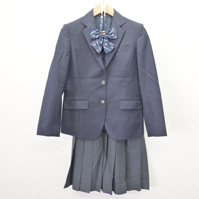 【中古】東京都 福生第一中学校 女子制服 3点 (ブレザー・スカート) sf121780