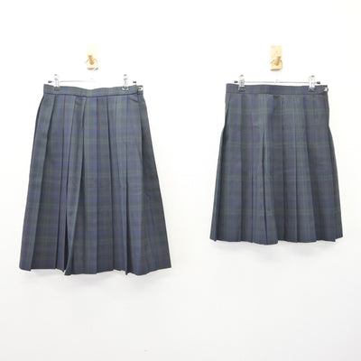 【中古】千葉県 四街道高等学校 女子制服 4点 (ブレザー・スカート・スカート) sf121784