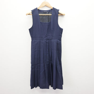 【中古】福岡県 筑紫女学園中学・高等学校 女子制服 2点 (セーラー服・ジャンパースカート) sf121793