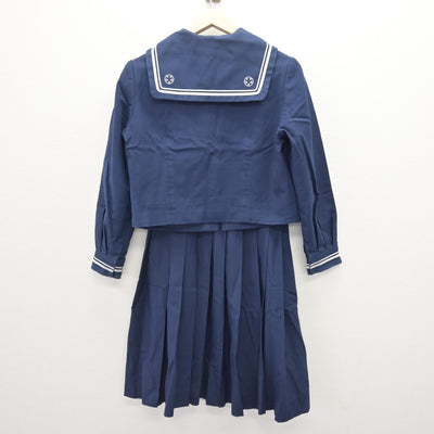 【中古】千葉県 昭和学院秀英中学校・高等学校 女子制服 3点 (セーラー服・スカート) sf121794