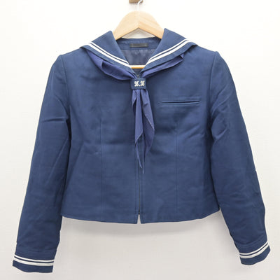 【中古】千葉県 昭和学院秀英中学校・高等学校 女子制服 3点 (セーラー服・スカート) sf121794