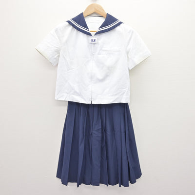 【中古】千葉県 昭和学院秀英中学校・高等学校 女子制服 3点 (セーラー服・セーラー服・スカート) sf121795