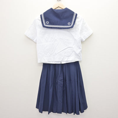 【中古】千葉県 昭和学院秀英中学校・高等学校 女子制服 3点 (セーラー服・セーラー服・スカート) sf121795