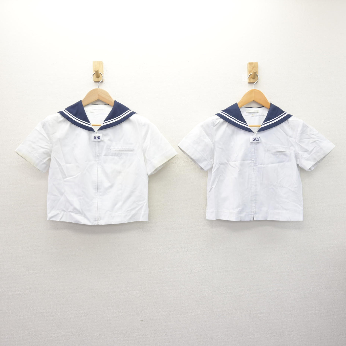 【中古】千葉県 昭和学院秀英中学校・高等学校 女子制服 3点 (セーラー服・セーラー服・スカート) sf121795