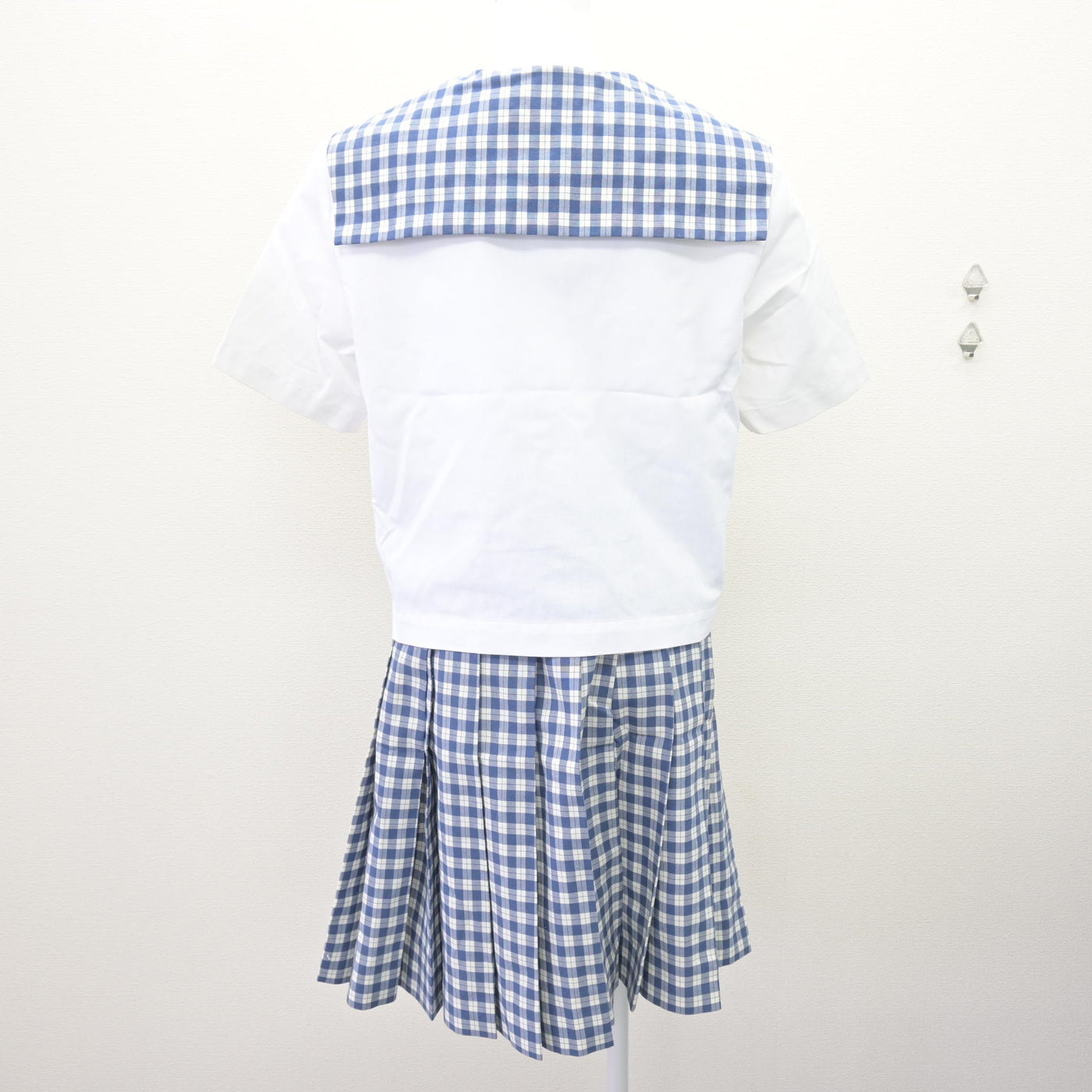 【中古】宮城県 聖和学園高等学校 女子制服 2点 (セーラー服・スカート) sf121801