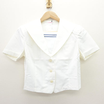 【中古】東京都 晴海総合高等学校 女子制服 2点 (セーラー服・スカート) sf121803