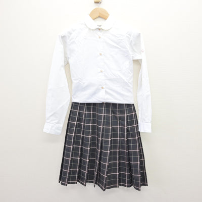 【中古】福井県 仁愛女子高等学校/旧制服 女子制服 3点 (ブレザー・シャツ・スカート) sf121817