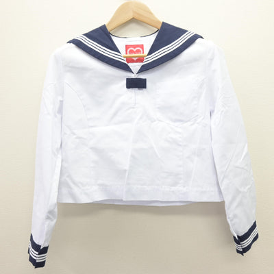 【中古】茨城県 勝田第二中学校 女子制服 2点 (セーラー服・スカート) sf121821