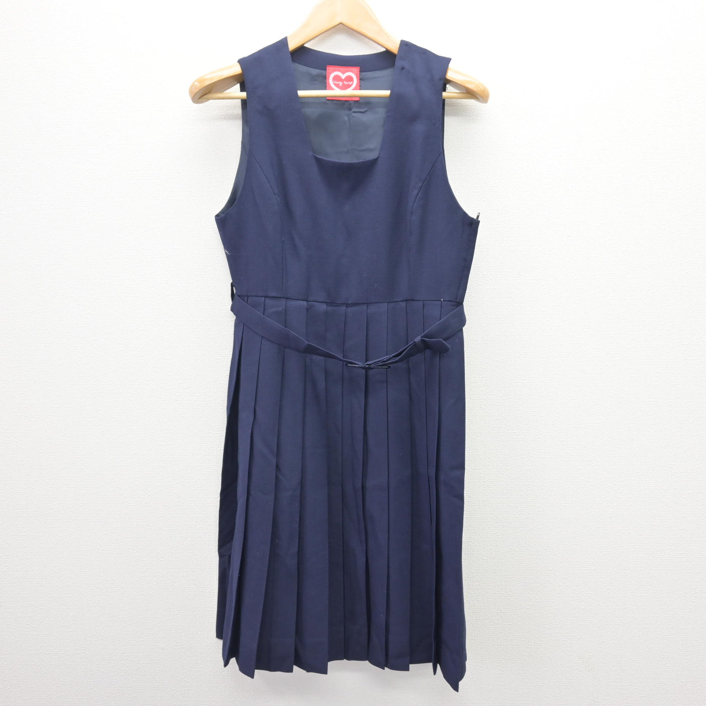 【中古】茨城県 勝田第二中学校 女子制服 3点 (セーラー服・ジャンパースカート) sf121822