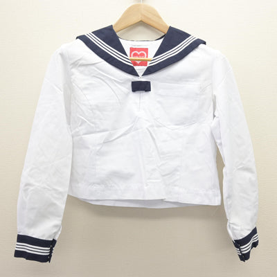 【中古】茨城県 勝田第二中学校 女子制服 2点 (セーラー服・スカート) sf121823