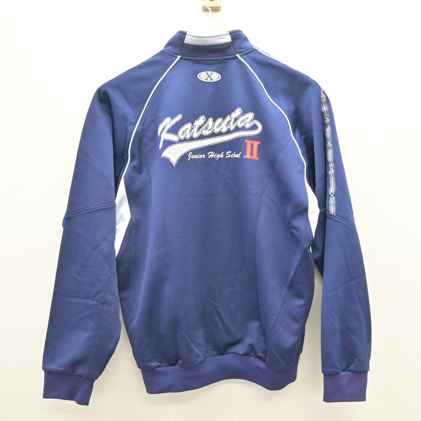 【中古】茨城県 勝田第二中学校 女子制服 2点 (ジャージ 上・ジャージ 下) sf121828